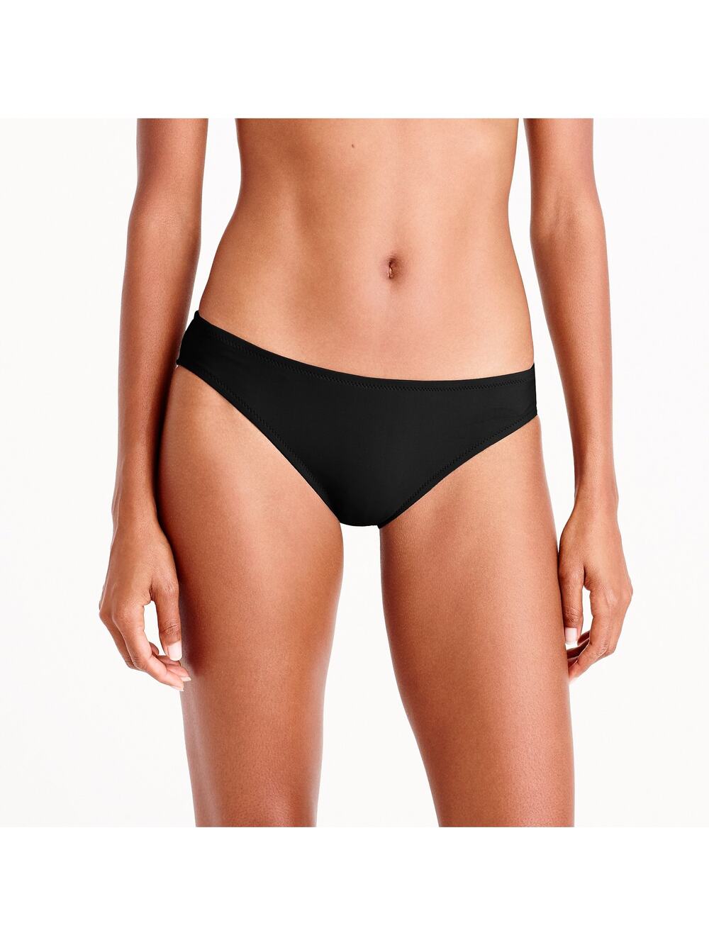 New NWT J. Crew Black Bikini Swim Bathing Suit Bottom Women's Size 3X